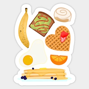 most important meal of the day Sticker